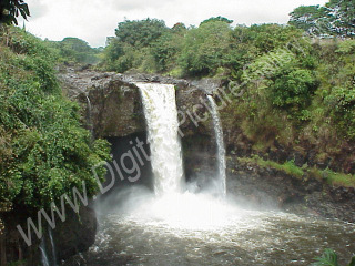Rainbow Falls, Hilo, Big Island, Hawaii 
