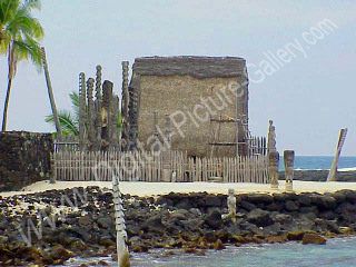 Iwi Mausoleum, Honaunau, Kona, Big Island, Hawaii