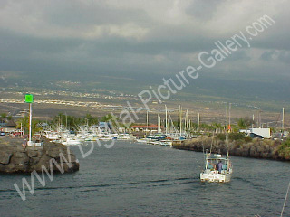 Honokohau Harbor, Kailua-Kona, Big Island, Hawaii