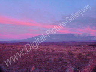 Mauna Kea at Dusk, Big Island, Hawaii