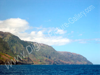 Na Pali Coast from Kalalau to Nu'alolo, Kauai, Hawaii