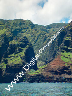 Awa'awapuhi Valley, Na Pali Coast, Island of Kauai, Hawaii