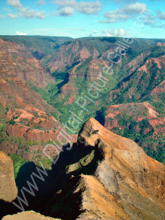 Waimea Canyon, South Side, Island of Kauai, Hawaii