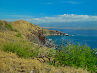 Maalaea Bay from Papawai Point, Maui, Hawaii