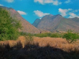 Olowalu Valley, South Coast of West Maui, Hawaii