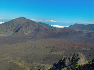 Northern Ridge of Crater Rim, Haleakala, East Maui, Hawaii