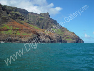 Awa'awapuhi Valley on Na Pali Coast, Kauai, Hawaii