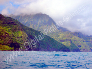 Hanakapiai Valley, Na Pali Coast, Kauai, Hawaii