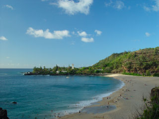 Waimea Bay Beach Park on North Shore of Oahu, Hawaii