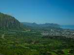 Koolau Mountains next to Kaneohe